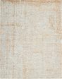 Nourison Luna LUN01 Blue Mocha Area Rug by Reserve Collection on Sale