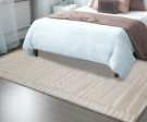 Bashian Verona R130-LC178 Beige Area Rug For Sale