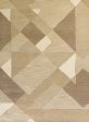 Bashian Greenwich R129-HG380 Beige Area Rug For Sale