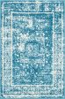 Unique Loom Rosso T-16707 Blue Area Rug For Cheap