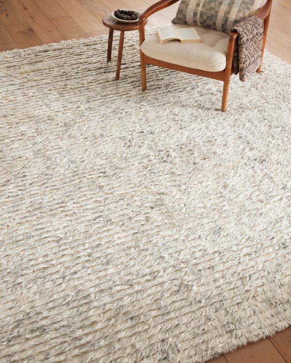 Amber Lewis x Loloi Woodland WOO-01 Silver Area Rug Online