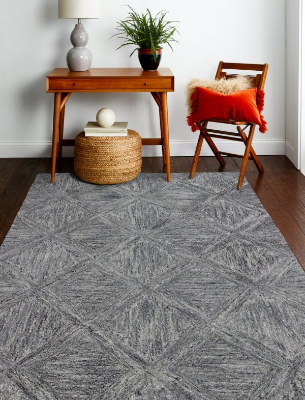 Bashian Verona R130-LC172 Grey Area Rug Discount