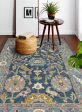 Bashian Valencia R131-AL129 Teal Area Rug For Cheap