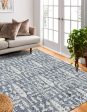 Bashian Valencia R131-AL133 Denim Area Rug Cheap