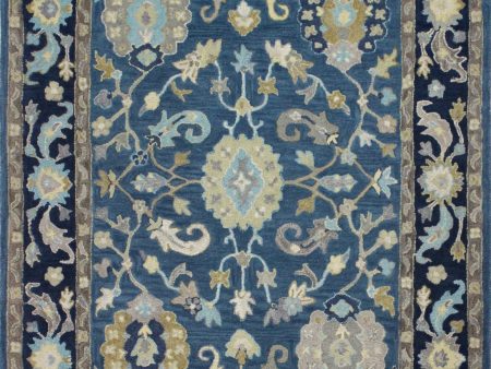 Bashian Venezia R120-CL218 Azure Area Rug Supply