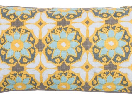 Rizzy Pillows T08623 Yellow by Laura Fair Online Sale