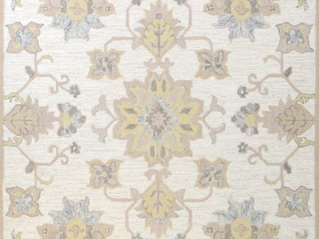 Bashian Valencia R131-AL138 Ivory Area Rug Fashion