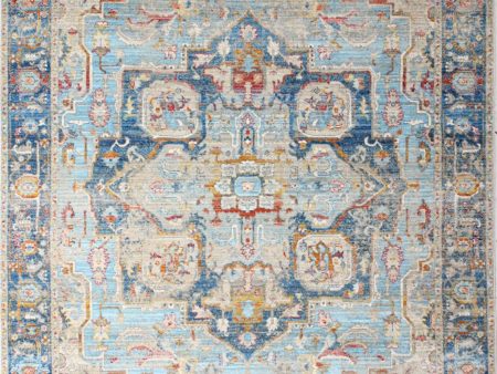 Bashian Century C192-CN105 Light Blue Area Rug Cheap