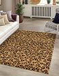 Unique Loom Wildlife T-G297A Light Brown Area Rug Discount