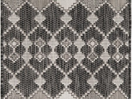 Unique Loom Outdoor Trellis T-KZOD22 Charcoal Area Rug Supply