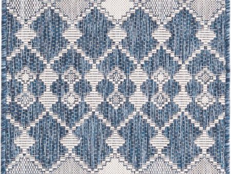 Unique Loom Outdoor Trellis T-KZOD22 Blue Area Rug Discount