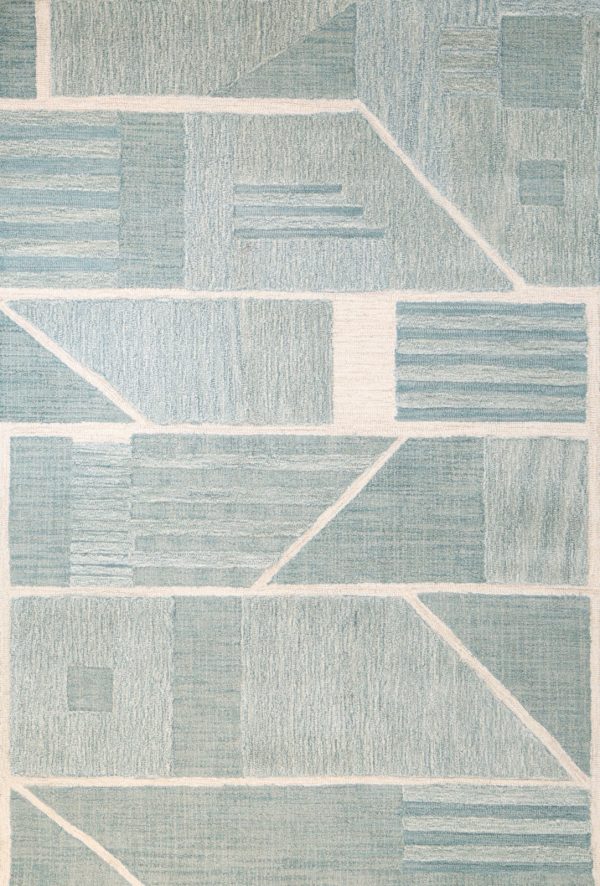 Bashian Verona R130-LC183 Teal Area Rug Fashion