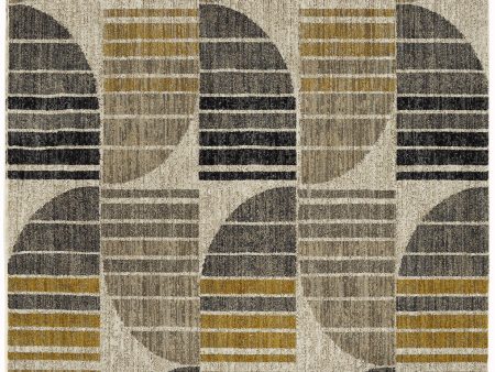 American Rug Craftsmen Metropolitan Crescent Oyster Area Cheap