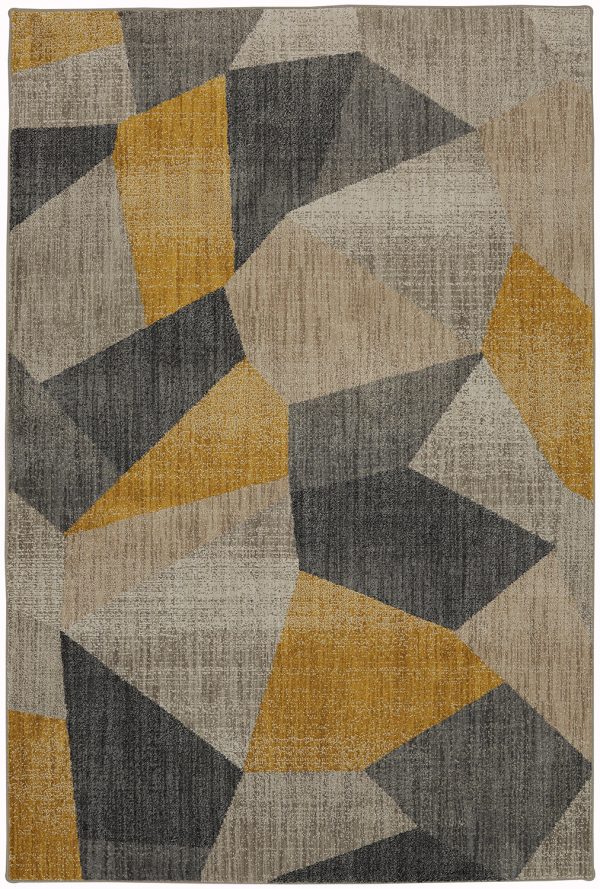 American Rug Craftsmen Metropolitan Downtown Mustard Area Online now