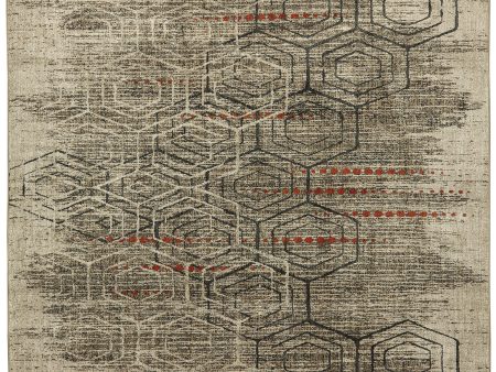 American Rug Craftsmen Metropolitan Jemma Onyx by Virginia Langley Area Fashion