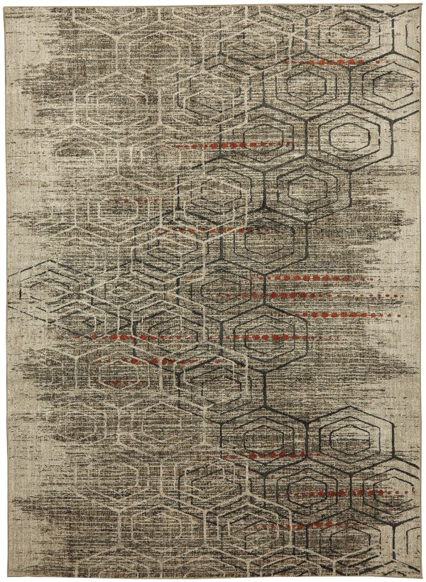 American Rug Craftsmen Metropolitan Jemma Onyx by Virginia Langley Area Fashion