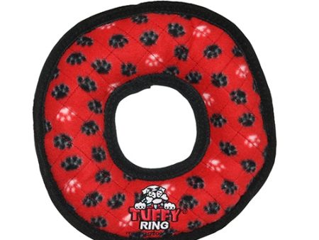 Tuffy Ultimate Ring Red Paw 1 Each by Tuffy Discount