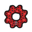 Tuffy Ultimate Gear Ring Red Paw 1 Each by Tuffy Online Hot Sale