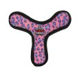 Tuffy Ultimate Boomerang Pink Leopard 1 Each by Tuffy on Sale