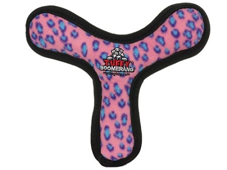 Tuffy Ultimate Boomerang Pink Leopard 1 Each by Tuffy on Sale